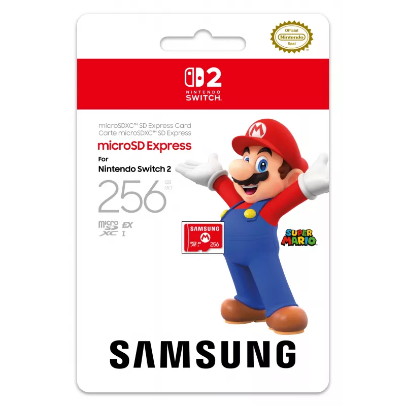 MicroSDXC Card Nintendo 256GB Express Card Switch 2