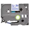 Sildilint Brother TZe253 24mm sinine valgel