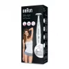 Braun Silk-épil FG 1100 Hõbedane, Valge