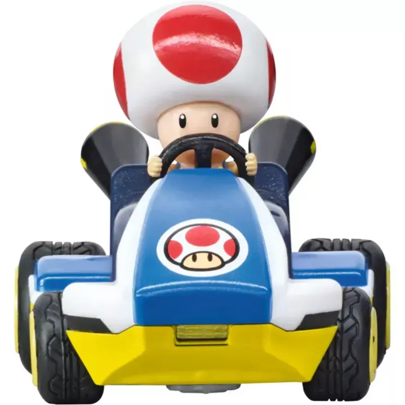 Raadio teel juhitav mänguauto CARRERA Mario Kart Mini RC – Toad Paperbox, 2,4 GHz