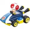 Raadio teel juhitav mänguauto CARRERA Mario Kart Mini RC – Toad Paperbox, 2,4 GHz