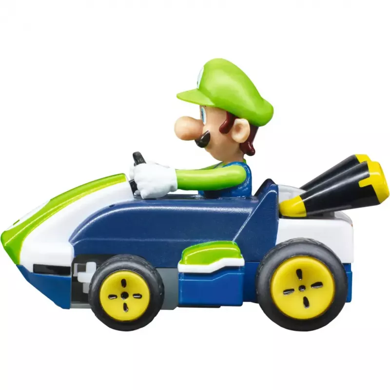 Kaugjuhitav auto CARRERA Mario Kart Mini 2,4 GHz – Luigi Paperbox