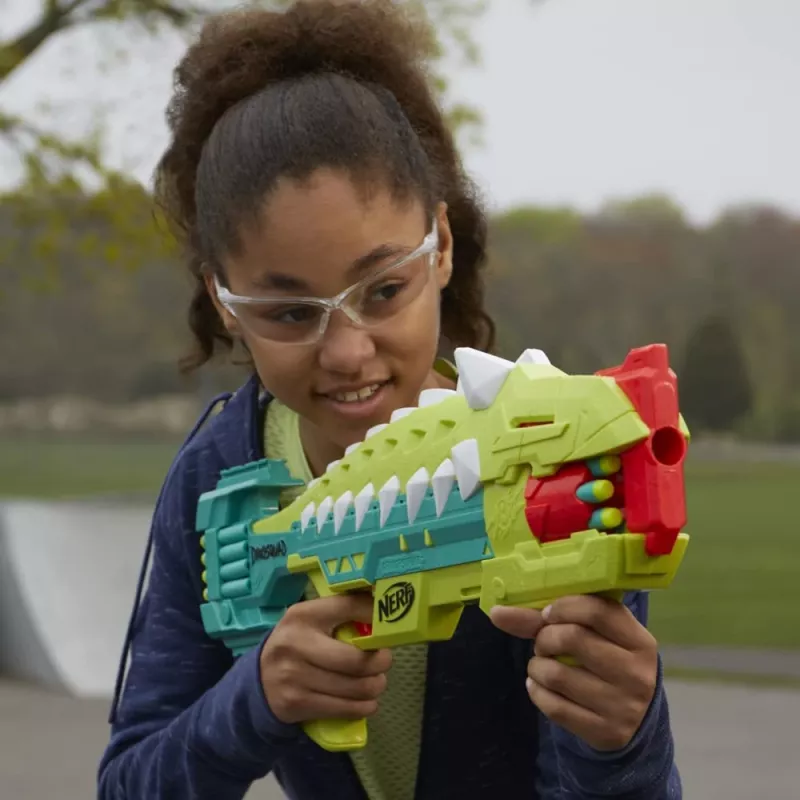 Nerf DinoSquad Armorstrike, mängupüss, 8 a, 99 a, Dinosaurus, 1 kg