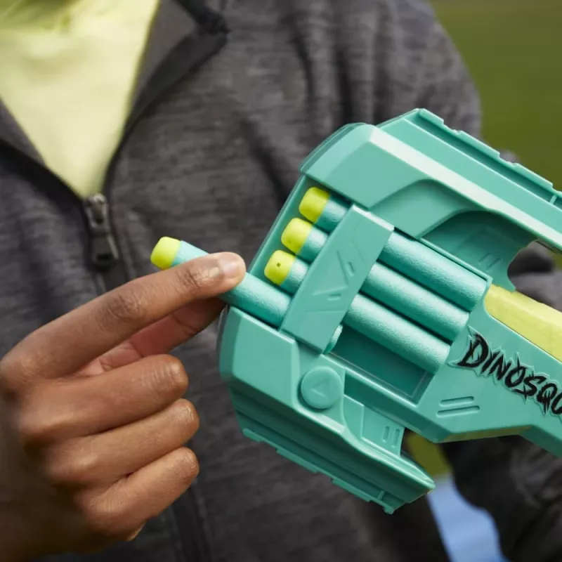 Nerf DinoSquad Armorstrike, mängupüss, 8 a, 99 a, Dinosaurus, 1 kg