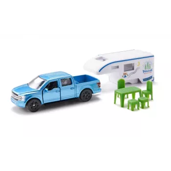 Car Siku Ford F150 Metal plastik Blue roheline Valge 3+ aastat