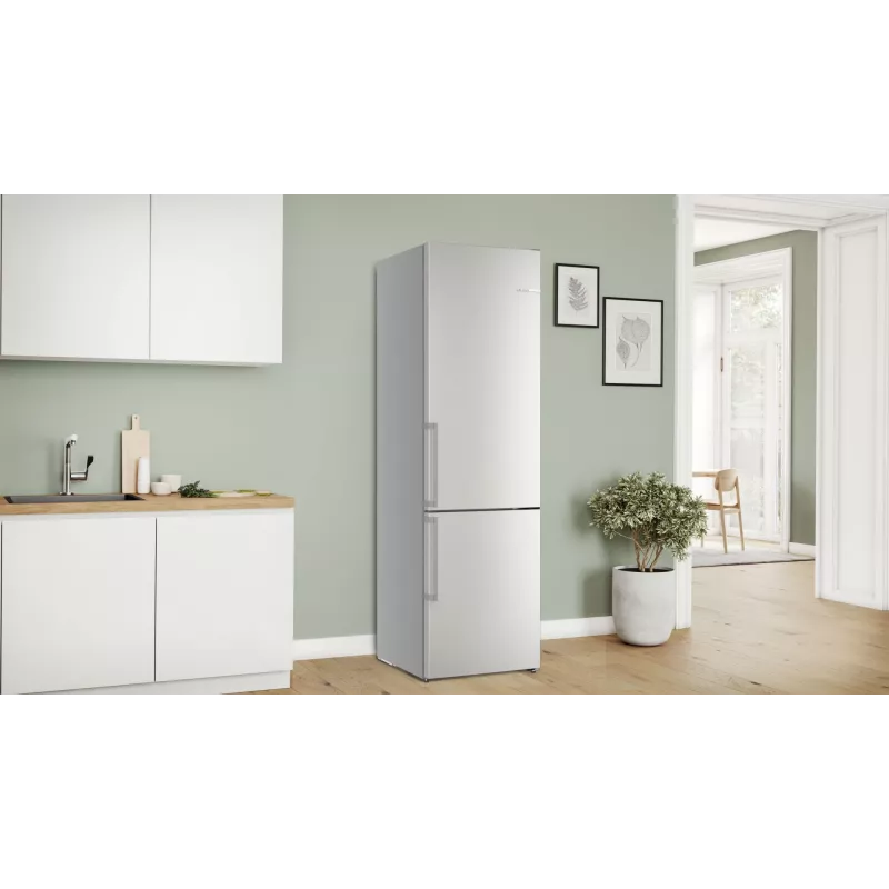 Bosch Serie 6 KGN39AIAU külmik-sügavkülmik Vabaltseisev 363 L Roostevaba teras