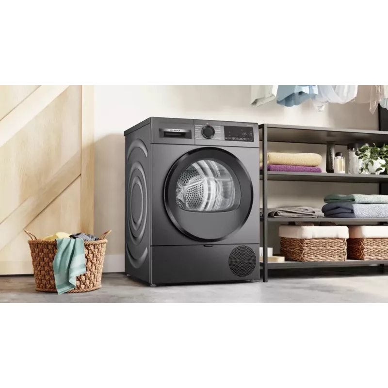 Bosch Serie 6 WQG243DR10 pesukuivatusrest Eraldiseisev Eestlaadimine 9 kg Hall