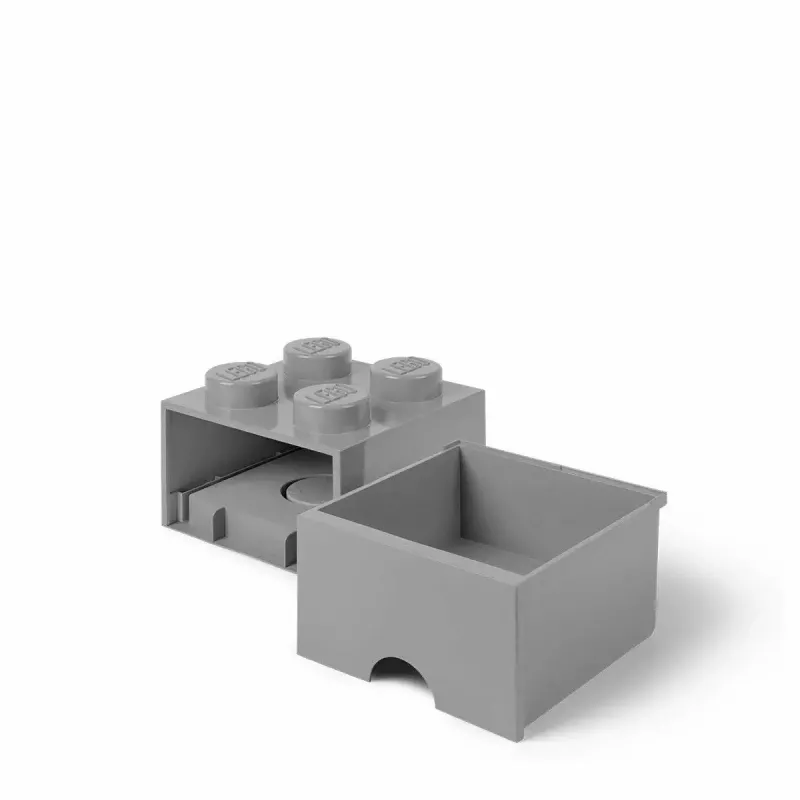 Sahtliüksus room copenhagen LEGO Brick Drawer 4, hall, moodulpanipaigaldatav sahtel