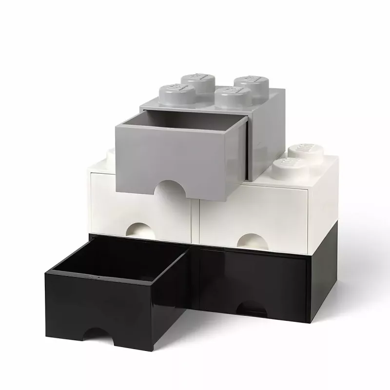 Sahtliüksus room copenhagen LEGO Brick Drawer 4, hall, moodulpanipaigaldatav sahtel