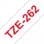Brother lamineeritud lint 36mm, Punane valgel, TZe, Termosiirde, Hiina, 5 aasta(t), Brother