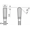 Ketasaeleht Bosch 2 608 641 195 13 cm Kinnitusava suurus 2 cm