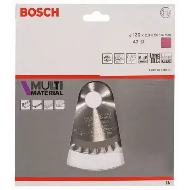 Ketasaeleht Bosch 2 608 641 195 13 cm Kinnitusava suurus 2 cm