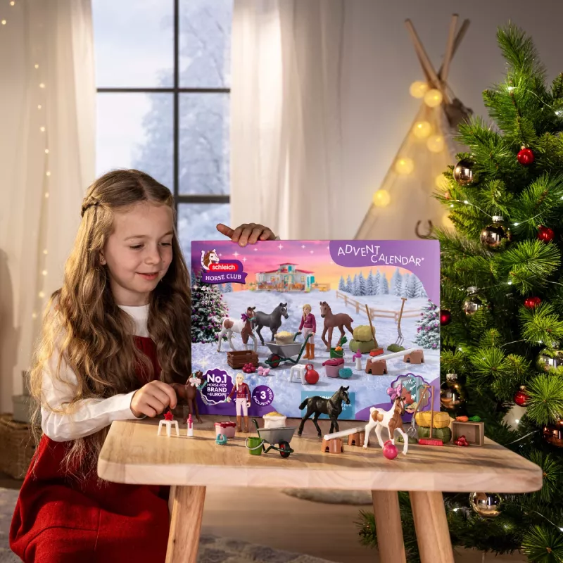 schleich advendikalender HORSE CLUB 2025 - Jõuluime varss tagajalgadel