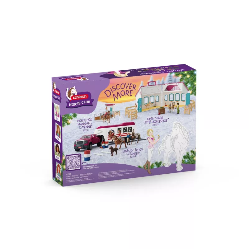 schleich advendikalender HORSE CLUB 2025 - Jõuluime varss tagajalgadel