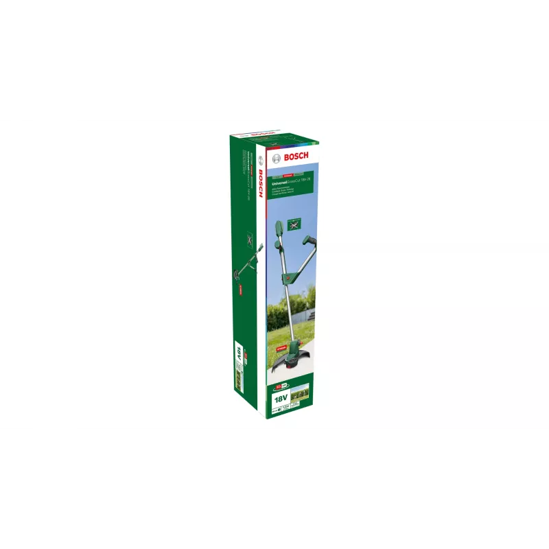Bosch UniversalGrassCut 18V-26 26 cm akutoitega must, roheline