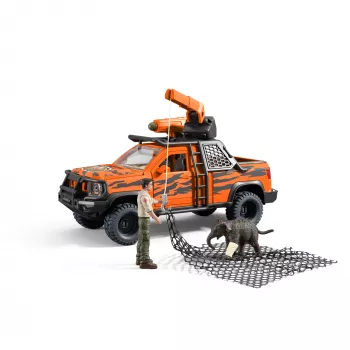 Mängukomplekt Schleich Off-Road Adventure in the Jungle — džungliteema, plastfiguurid, vanusele 3–8