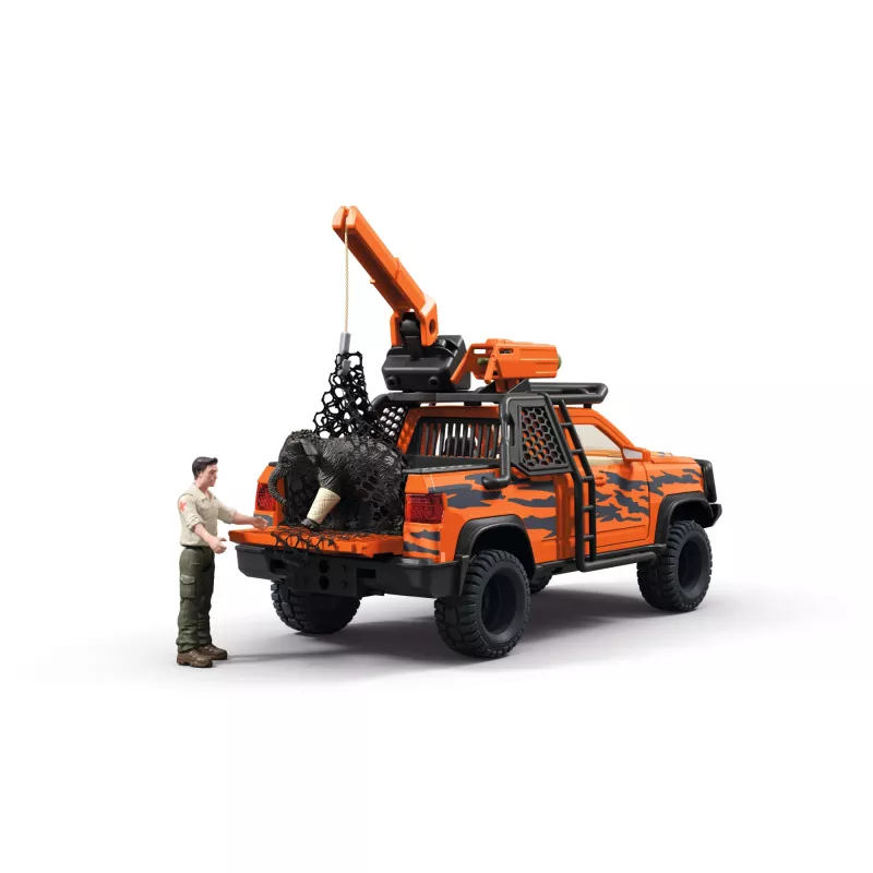 Mängukomplekt Schleich Off-Road Adventure in the Jungle — džungliteema, plastfiguurid, vanusele 3–8