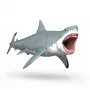 schleich Dinosaurs Megalodon, 4 a, Maailma vallutamine, Dinosaurused ja vulkaan, Mitmevärviline