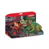 Mängufiguuride komplekt Schleich Eldrador Creatures Fire Dinosaur vs. Jungle Lizard, mudel 70834