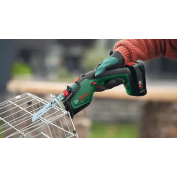 Juhtmeta tikksaag Bosch Keo 2300 spm, 18 V, 2 Ah, 2300 spm, lõikepikkus 115 mm, kaal 1,4 kg