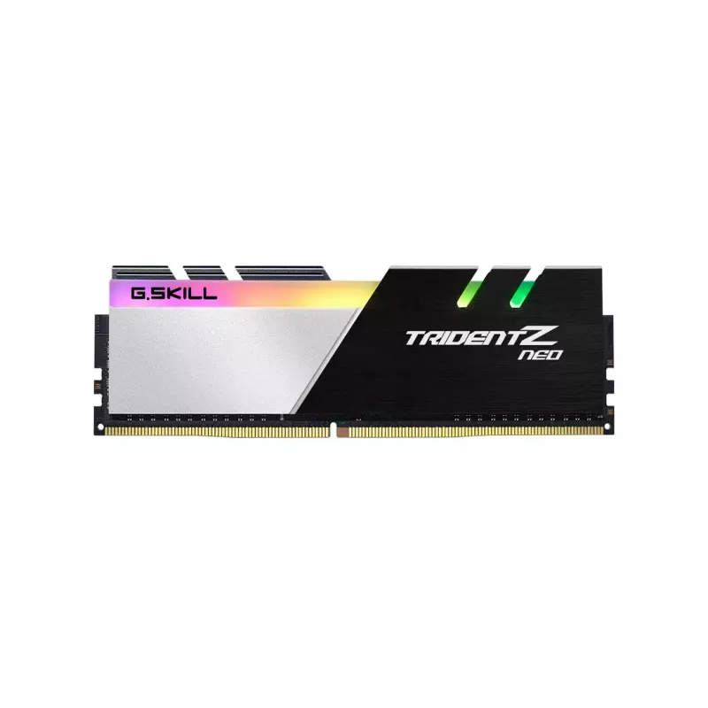 DIMM 16 GB DDR4-3200 (2x 8 GB) Dual-Kit, Arbeitsspeicher schwarz/weiß, F4-3200C16D-16GTZN, Trident Z Neo, INTEL XMP