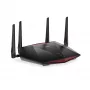 NETGEAR Nighthawk XR1000 WiFi 6 mänguruuter, Wi-Fi 6 (802.11ax), kahesageduslik (2,4 GHz / 5 GHz), Ethernet LAN, must, lauaruuter