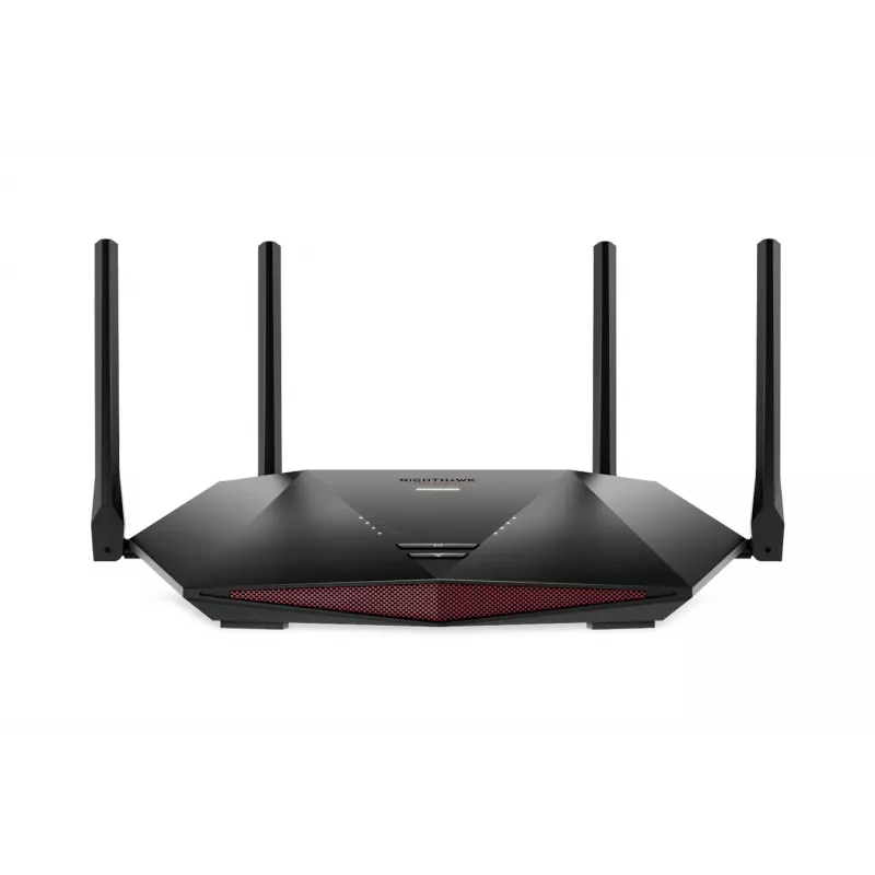 NETGEAR Nighthawk XR1000 WiFi 6 mänguruuter, Wi-Fi 6 (802.11ax), kahesageduslik (2,4 GHz / 5 GHz), Ethernet LAN, must, lauaruuter