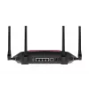 NETGEAR Nighthawk XR1000 WiFi 6 mänguruuter, Wi-Fi 6 (802.11ax), kahesageduslik (2,4 GHz / 5 GHz), Ethernet LAN, must, lauaruuter