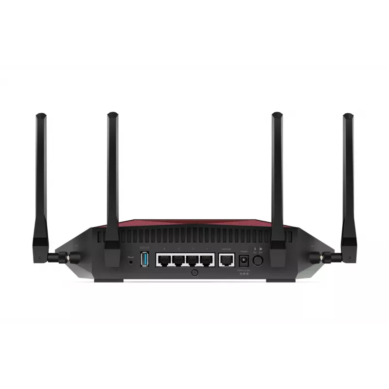 NETGEAR Nighthawk XR1000 WiFi 6 mänguruuter, Wi-Fi 6 (802.11ax), kahesageduslik (2,4 GHz / 5 GHz), Ethernet LAN, must, lauaruuter