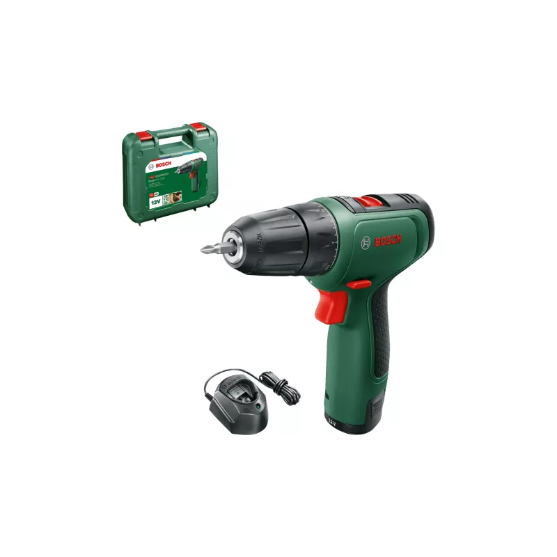 Bosch EasyDrill 1200 1500 RPM võtmeta 940 g must, roheline