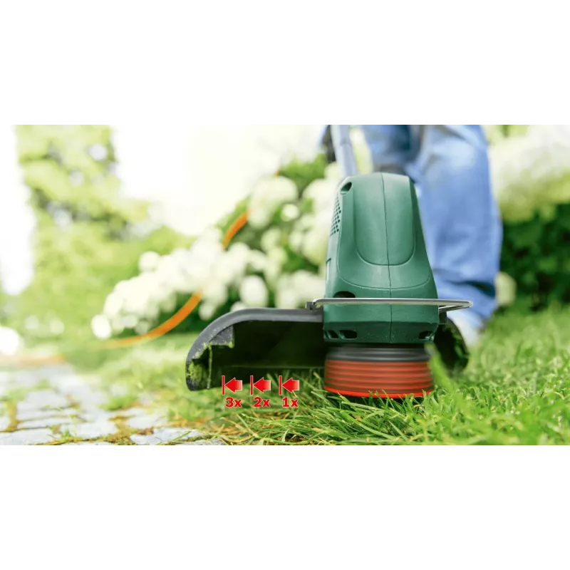 Bosch EasyGrassCut 23 23 cm 280 W AC Must, Roheline