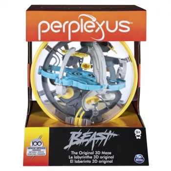Mängud Perplexus Beast, 3D labürindimäng 100 takistusega, Labürindi puslemänguasi, 6 a