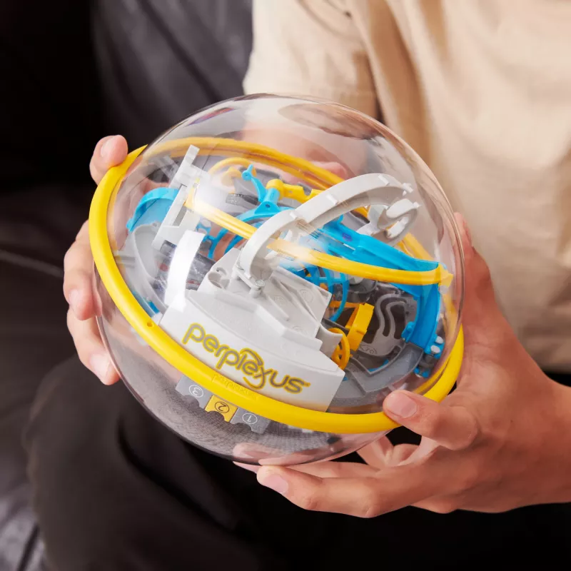 Mängud Perplexus Beast, 3D labürindimäng 100 takistusega, Labürindi puslemänguasi, 6 a