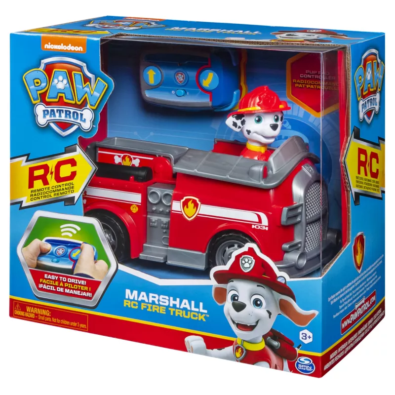 PAW Patrol, Marshalli kaugjuhitav tuletõrjeauto kahesuunalise juhtimisega, lastele alates 3. eluaastast