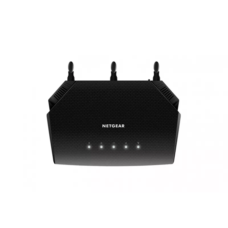 NETGEAR Nighthawk 4-Stream AX1800 WiFi 6 ruuter (RAX10) traadita ruuter Gigabit Ethernet Kaheribaline (2,4 GHz / 5 GHz) Must