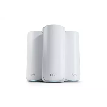NETGEAR Orbi 770 kolmeribaline (2,4 GHz / 5 GHz / 6 GHz) Wi-Fi 7 (802.11be) valge 7 sisemist