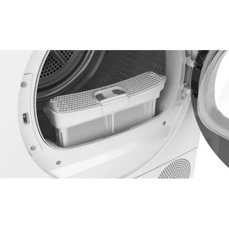 Siemens iQ300 WT43H004 pesukuivati Eraldiseisev Eestlaetav 8 kg Valge