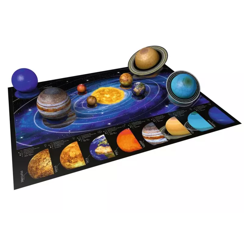 3D pusle Ravensburger Päikesesüsteemi planeedid