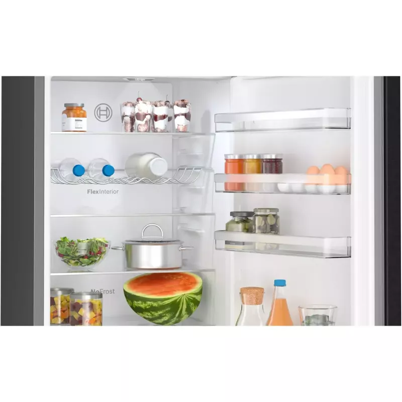 Bosch Serie 4 KGN39VXCT külmik-sügavkülmik Vabaltseisev 363 L Hall