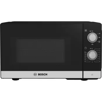 Bosch Serie 2 FFL020MS2 mikrolaineahi Must, Roostevaba teras Soolo mikrolaineahi Tööpinnal 20 L 800 W