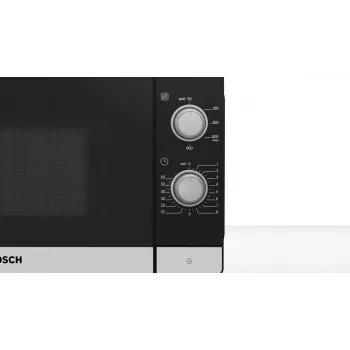 Bosch Serie 2 FFL020MS2 mikrolaineahi Must, Roostevaba teras Soolo mikrolaineahi Tööpinnal 20 L 800 W