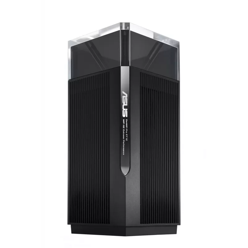 ASUS ZenWiFi Pro ET12 kolmeribalise (2,4 GHz / 5 GHz / 6 GHz) Wi-Fi 6E (802.11ax) Must 3 Sisemine
