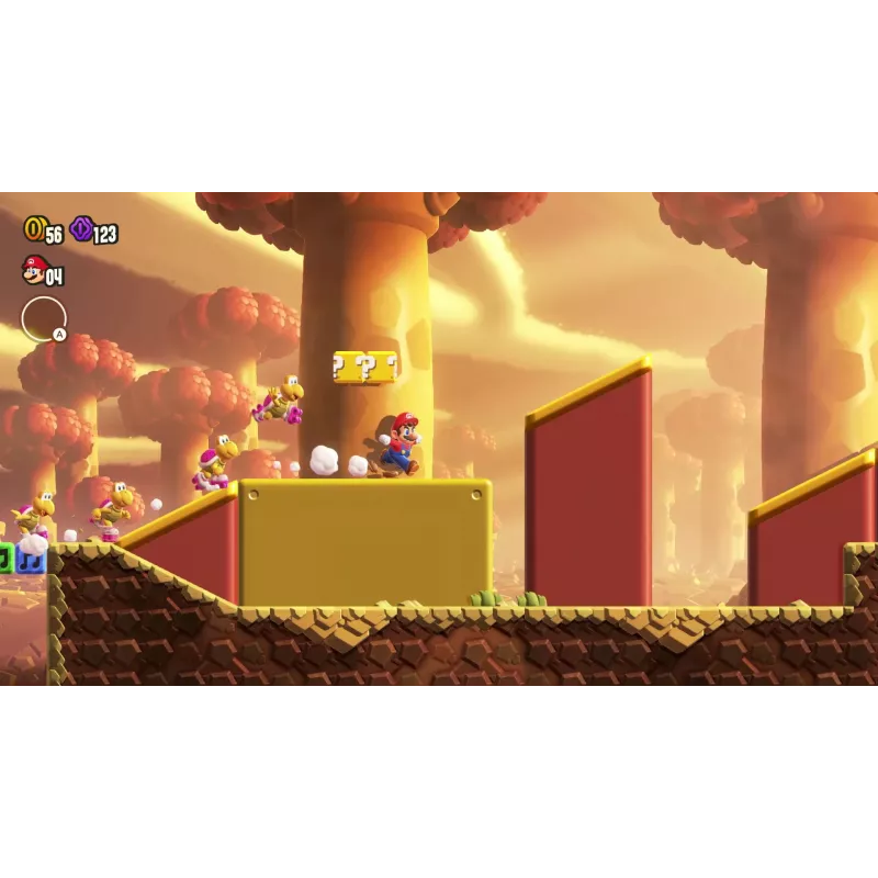 Nintendo Super Mario Bros. Wonder Standard traditsiooniline hiina, saksa, hollandi, inglise, hispaania, prantsuse, itaalia, jaapani, korea, portugali, vene Nintendo Switch