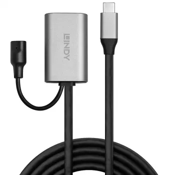 Lindy 5m USB 3.2 Gen 1 C/A Active Extension, 5 m, USB C, USB A, USB 3.2 Gen 1 (3.1 Gen 1), Hõbedane