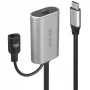 Lindy 5m USB 3.2 Gen 1 C/C aktiivne pikendus, 5 m, USB C, USB C, USB 3.2 Gen 1 (3.1 Gen 1), 5 Gbit/s, must