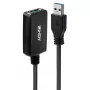 USB-pikenduskaabel Lindy 5m USB 3.0 Aktiivne pikendus