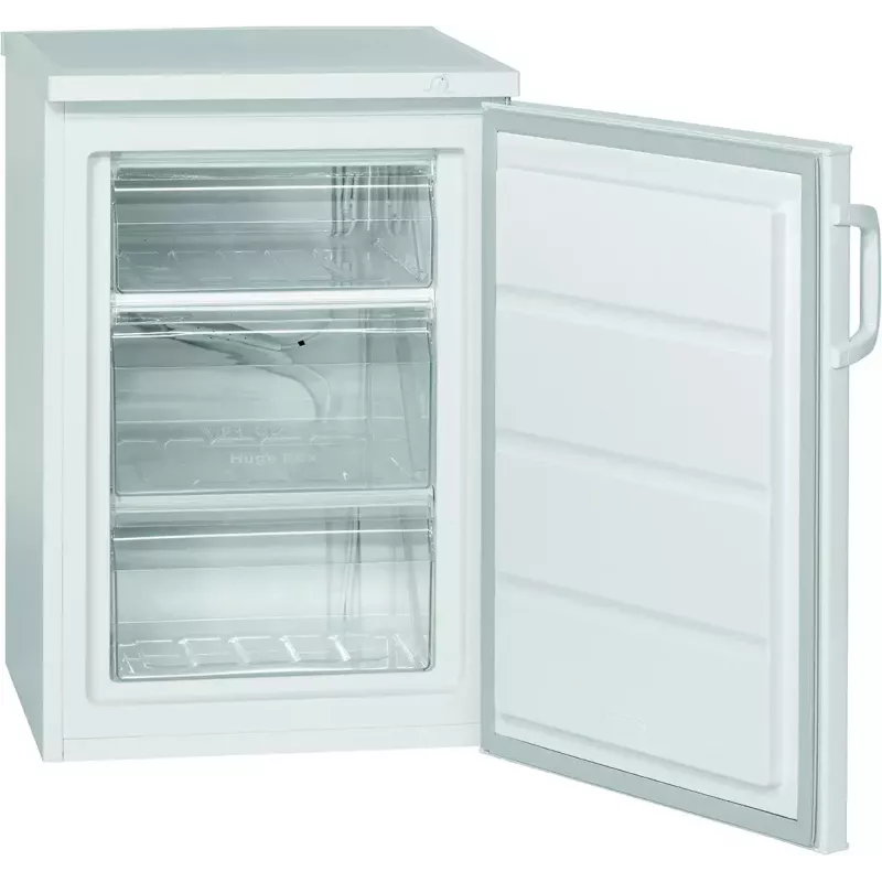 Vertikaalsügavkülmik BOMANN GS 2196.1 — 85 L, D klass, 3 sahtlit, ümberpööratav uks, 10 kg/24h