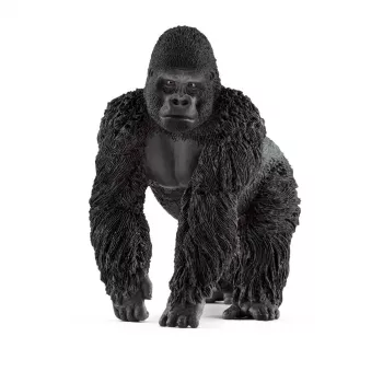 schleich WILD LIFE Gorilla, isane, 3 a, Džungel, Metsloomad / seiklusmänguasjad, Mitmevärviline, Plastik