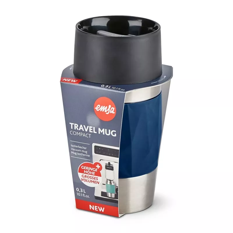 EMSA reisikruus Compact 300 ml sinine, roostevaba teras