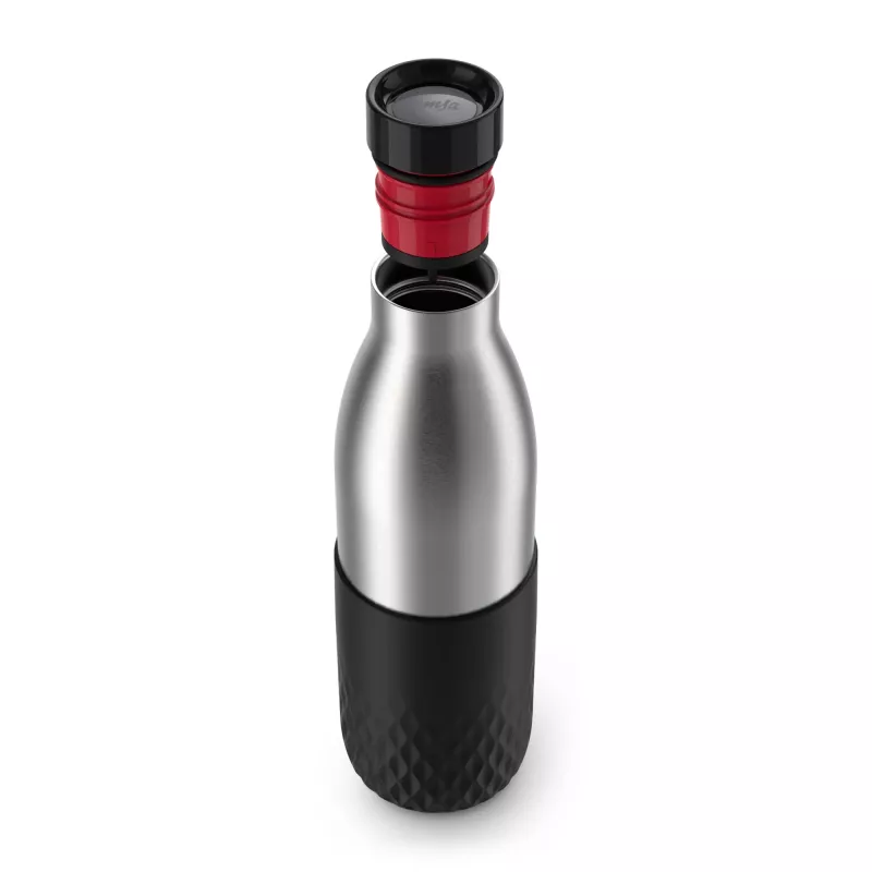 EMSA Bludrop Sleeve N3111100 joogipudel igapäevaseks kasutamiseks 700 ml roostevaba teras must, roostevaba teras